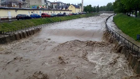 Codul roșu de ploi, o raritate. Județul Bihor, cu precipitații într-o zi cât pentru două luni de ploi