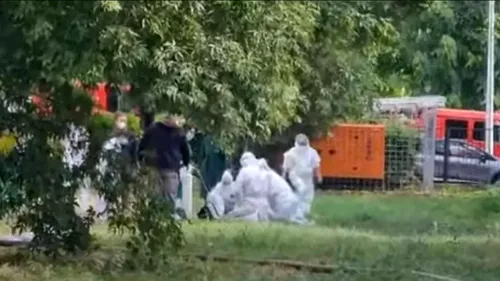 VIDEO| Imagini tulburătoare din Constanța. Pacienți resuscitați pe iarbă, în curtea spitalului