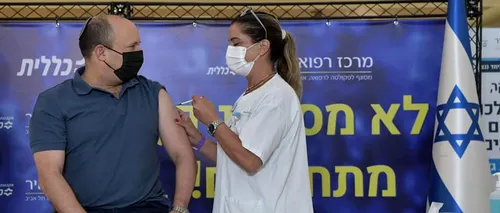 Premierul Israelului a primit a treia doză de vaccin anti-COVID