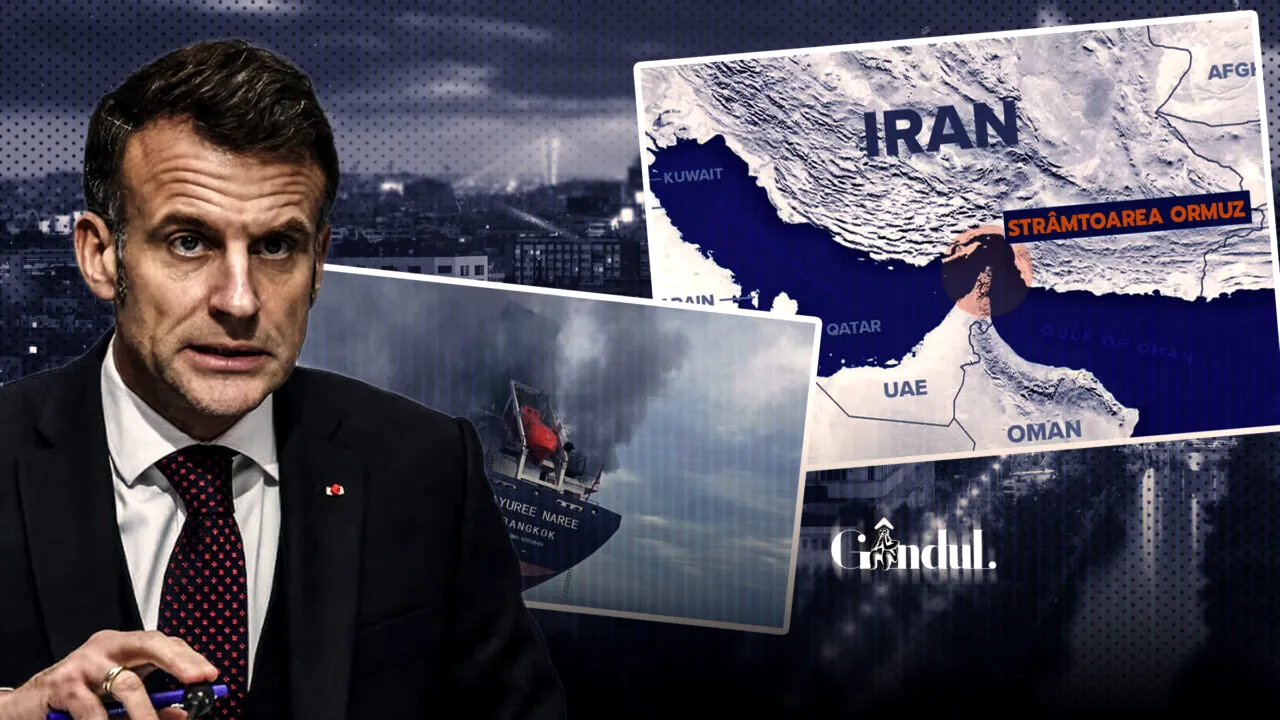 Emmanuel Macron spune că Strâmtoarea Ormuz a devenit „un teatru de război”. Capacitățile militare ale Iranului „nu sunt reduse la zero”