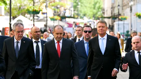 Klaus Iohannis, la reuniunea informală de la Ruse cu președinții Bulgariei și Austriei