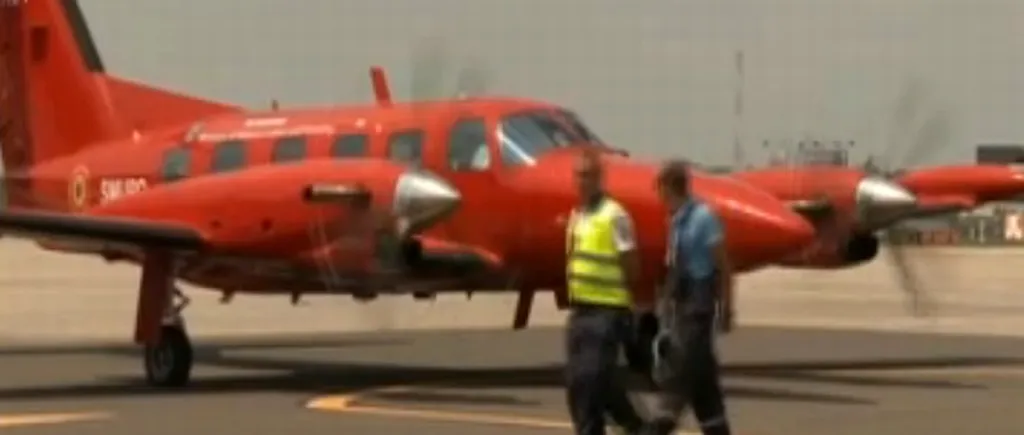 Medicii români zboară cu avioane vechi de zeci de ani, în timp ce un avion modern, de 1 milion de euro, stă în hangar. ''Îi lipsește o piesă''