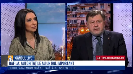 GÂNDUL LIVE. Alexandru Rafila, despre carantinarea Capitalei: Este necesară limitarea unor activități