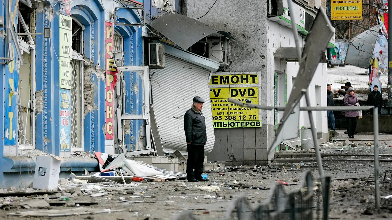 Explozie puternică la Donețk, într-o stație de autobuz 