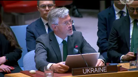 Contre între ruși și ucraineni la ONU, pe tema dronei din Galați. Reprezentantul Rusiei neagă că era rusească. Ucraineanul acuză „teoria conspirației”