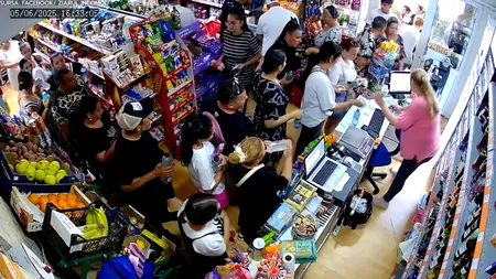 INCREDIBIL. Un magazin de cartier din Ploiești a fost jefuit de o bandă de 50 de cetățeni ziua în amiaza mare. Prejudiciul, irecuperabil