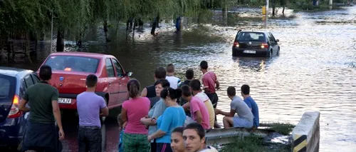 Peste 350 de elevi din comuna Costache Negri din jud. Galați nu pot începe luni cursurile, din cauza inundațiilor
