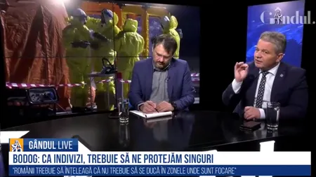 EXCLUSIV | Bodog și Ghinea la Gândul Live, despre coronavirus: Statul are această bățoșenie și spune că lucrurile sunt sub control, ca la Colectiv/ Epidemia de rujeolă a venit din Italia