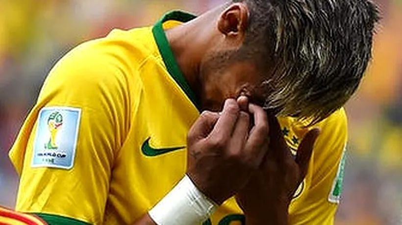 Reacția lui Neymar în timpul meciului Brazilia-Germania 1-7: ''Nu mai suport mizeria asta, hai să jucăm poker''