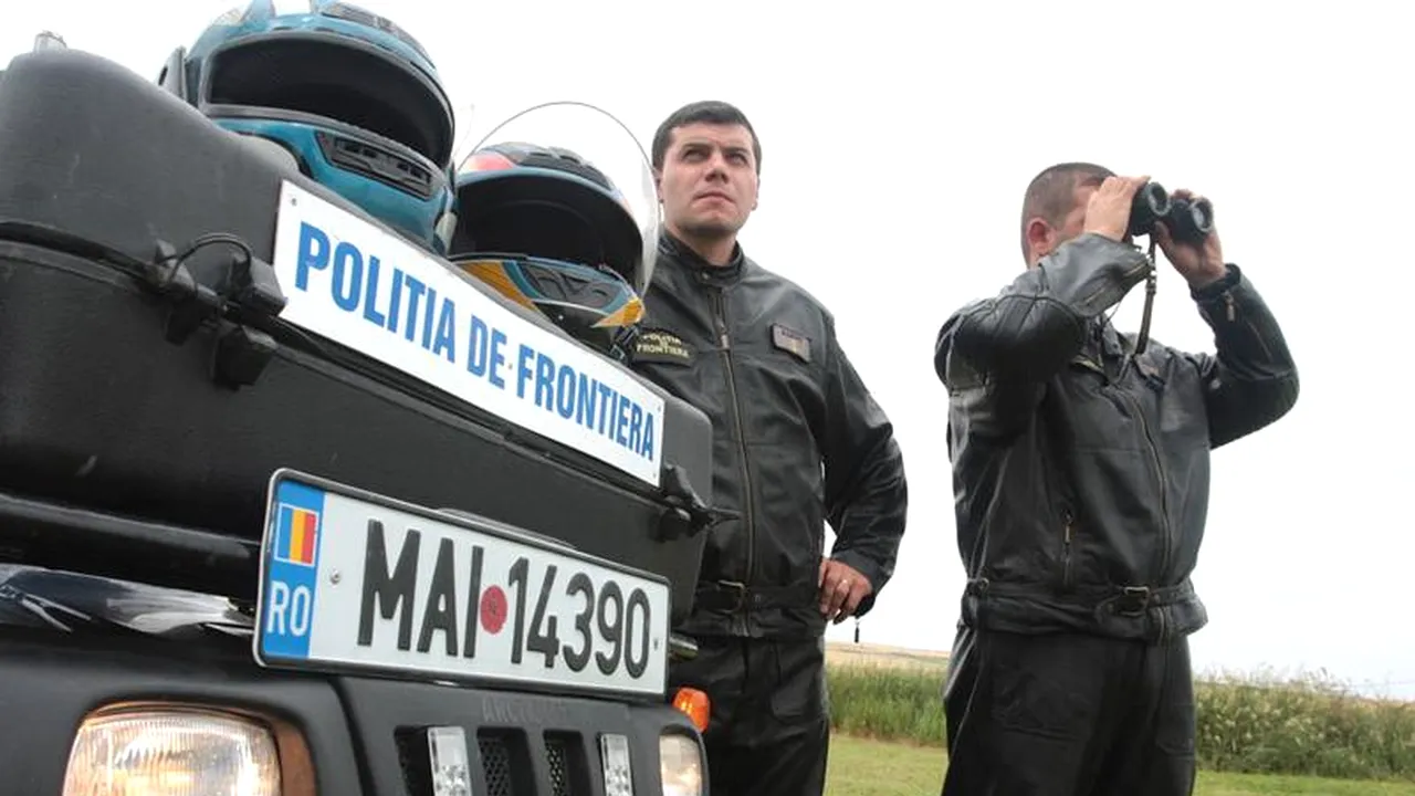 Contrabandiști de țigări, prinși doar după ce polițiștii au tras asupra lor