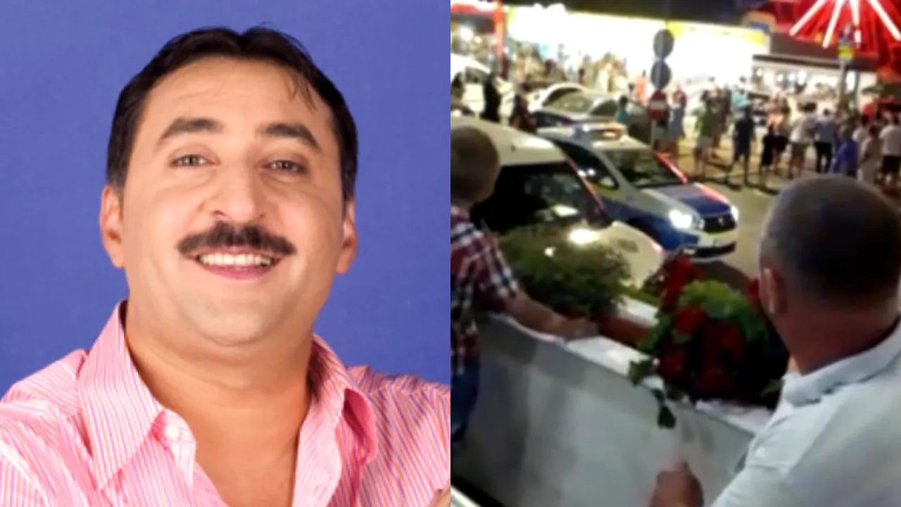 Imagini incredibile: Poliția a împrăștiat oamenii adunați la un concert al manelistului Vali Vijelie în Eforie Nord