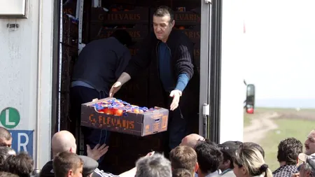 Oricine îl poate chema pe Gigi Becali să ajute la treburile gospodărești, pentru 4,4 lei pe oră