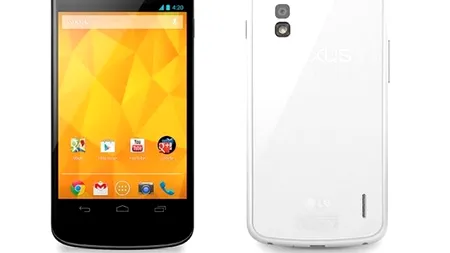 LG a anunțat lansarea unui nou smartphone Nexus 4