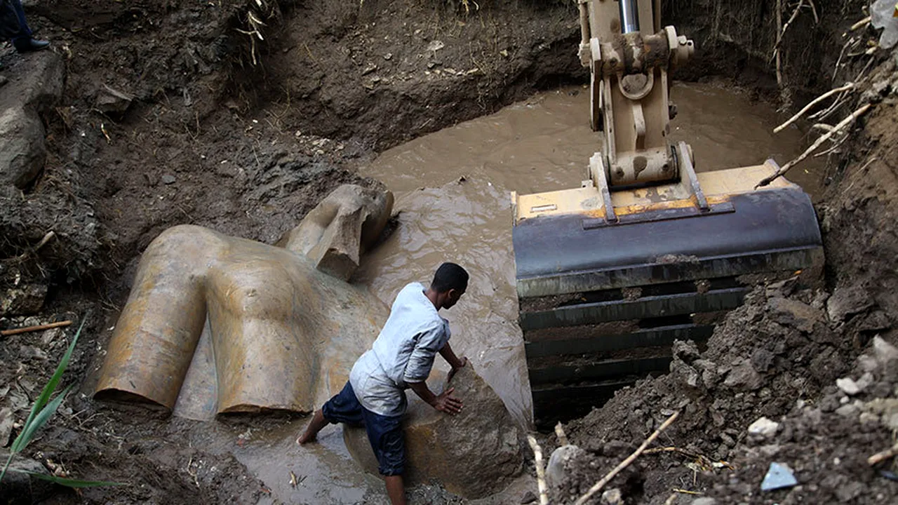 Descoperire incredibilă la marginea orașului Cairo, una dintre cele mai mari din toate timpurile