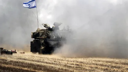 Israelul a atacat zeci de ținte din Fâșia Gaza după un bombardament efectuat de militanți