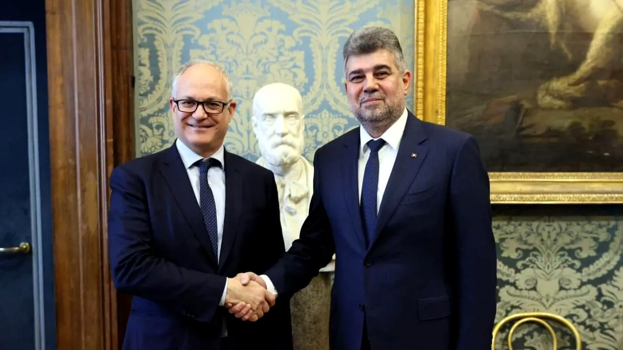 Marcel Ciolacu, la întâlnirea cu primarul capitalei Italiei: „ROMA este casa a peste 200.000 de cetățeni români”