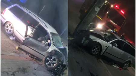 Grav accident pe străzile din Dej! Cinci tineri au ajuns la spital