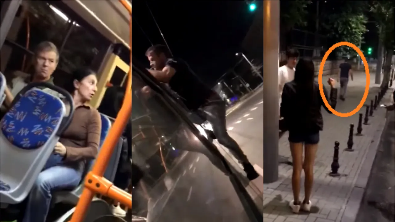 Un moldovean a ieșit pe geamul unui troleibuz în mers pentru că șoferul nu a vrut să oprească între stații - VIDEO