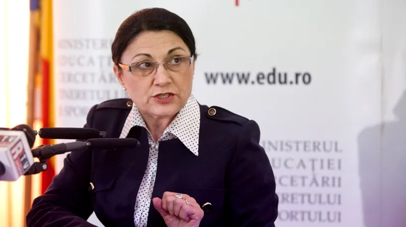 Andronescu vrea ca directorii de școli să fie aleși de consiliile profesorale
