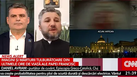 Daniel Avram, purtător de cuvânt la Episcopia Greco-Catolică din Cluj: „Pentru noi, greco-catolicii, Papa Francisc va rămâne o figură luminoasă”