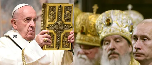 Patriarhul Rusiei discută cu Papa Francisc despre conflictul din Ucraina