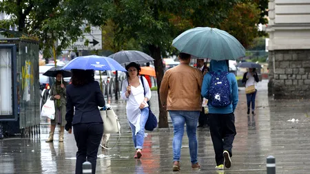 METEO. Temperaturile scad în toată țara. Începând de vineri, maximele nu vor depăși 20-23 de grade Celsius