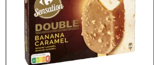 Loturi de înghețată cu o substanță posibil cancerigenă, retrase din magazinele Carrefour
