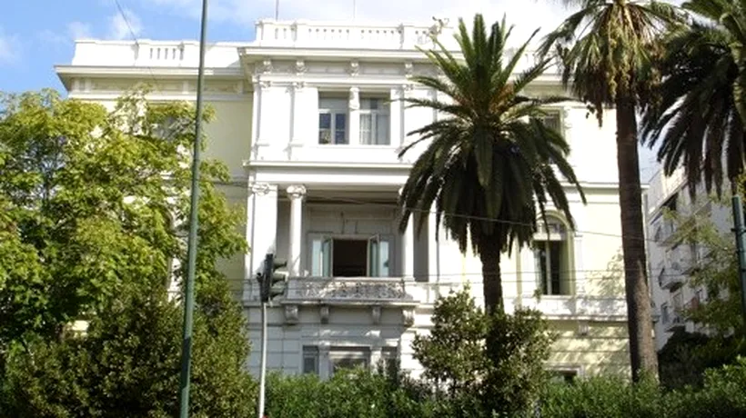 Atac cu grenadă la ambasada Franței din Atena