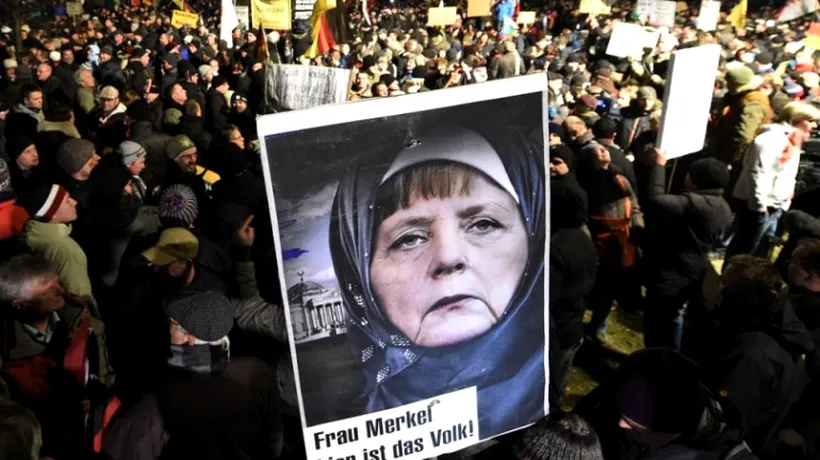 Angela Merkel cere protejarea frontierelor: Criza imigrației testează perseverența Uniunii Europene