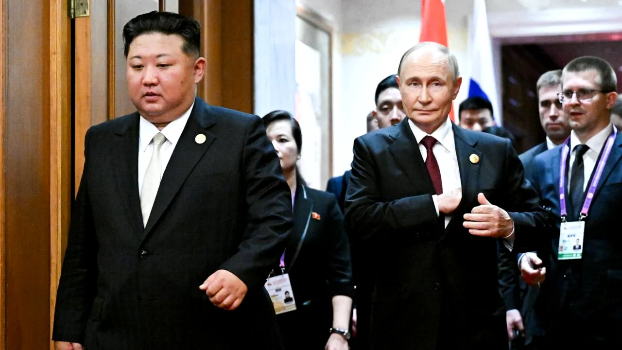 Kim Jong-Un l-a felicitat pe VLADIMIR PUTIN cu ocazia zilei sale de naștere/ Coreea de Nord va consolida cooperarea cu Rusia