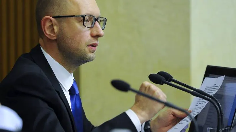 Premierul ucrainean, pentru Spiegel: Putin are nevoie de noi anexări