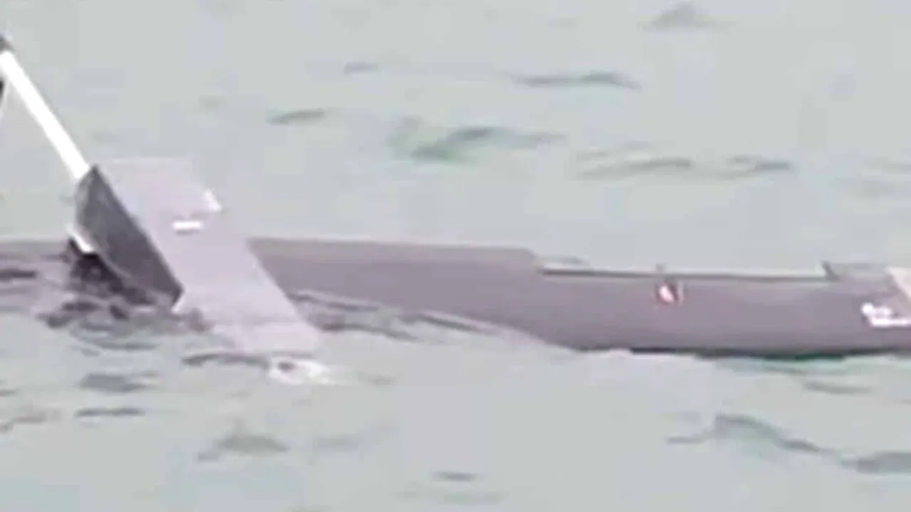 Garda de Coastă a descoperit o dronă în derivă, la intrarea în portul Midia