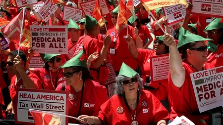 Sute de manifestanți au protestat în Chicago, cu 48 de ore înainte de summitul NATO