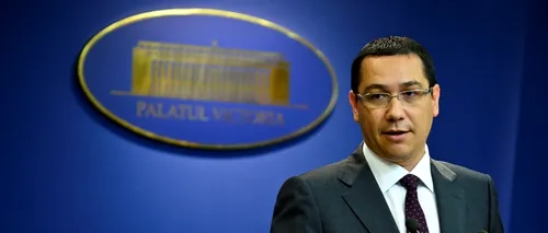 Ponta: Particip luni la ședința CSM, sunt de acord cu Crin Antonescu în privința anchetelor