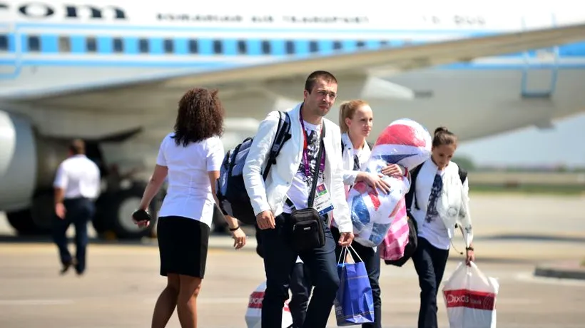 Delegația României la JOCURILE OLIMPICE 2012 LONDRA s-a întors în țară