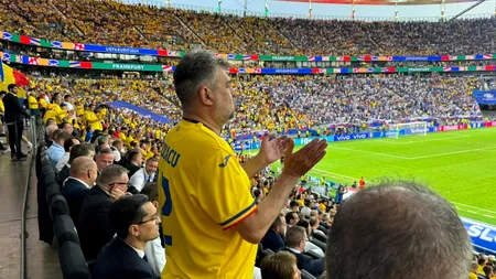 Cu Marcel Ciolacu în tribună, naționala ajunge în OPTIMI / „Ați muncit, ați suferit şi ați CÂȘTIGAT!”