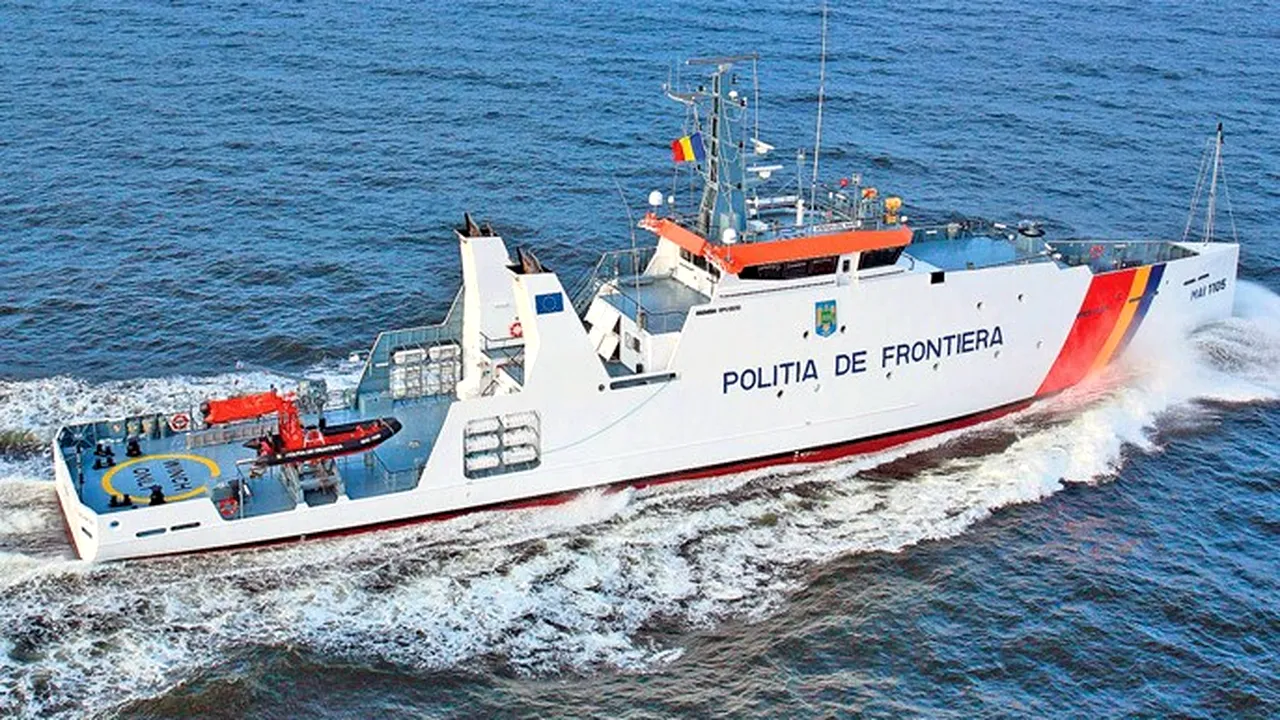 O navă românească va supraveghea frontierele Europei din Marea Mediterană