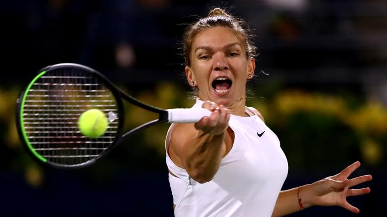 Simona Halep a spulberat-o pe Brady și este în finala turneului de la Dubai. Ce sumă uriașă a câștigat dintr-un foc