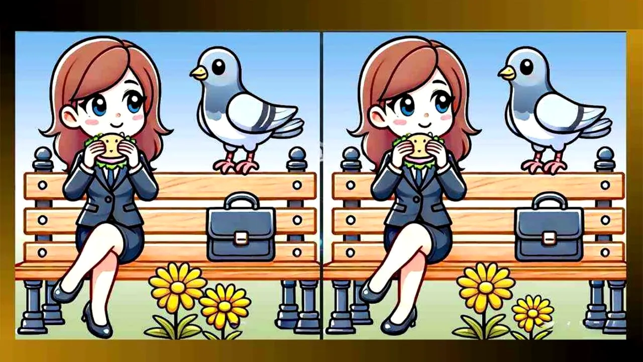 TEST de perspicacitate | Aceste două poze par identice, dar nu sunt. Găsiți cele 3 diferențe!