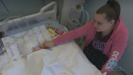 Miracol! O fetiță de numai 3 ani, operată pe creier, s-a detubat singură!