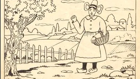 Test IQ din secolul trecut | Unde se ascund cei 3 copii ai femeii din imagine?