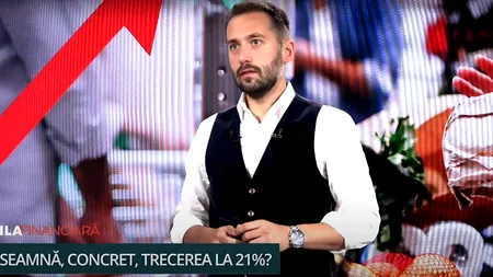 Ce înseamnă pentru familii creșterea TVA-ului la 21%. Alexandru Chirilă explică impactul real la raft