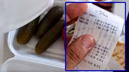 Cât a dat Doru Zorilă pe 3 CASTRAVEȚI murați, într-o autoservire din Mamaia. „Zici că mi-a dat tot borcanul!”