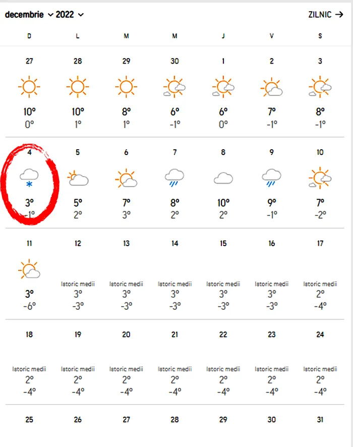 Meteorologii Accuweather anunță când vine iarna în România: Pe ce dată exactă cade prima ninsoare în București