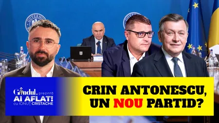 Crin Antonescu - Va rezista cuplul Nicușor Dan-Ilie Bolojan? | Vladimir Ionaș - ce cotă are Guvernul Bolojan? | 