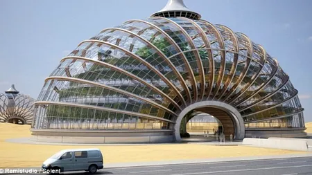 GALERIE FOTO. Arca lui Noe, varianta de cinci stele. Hotelul viitorului în care oamenii se pot retrage în caz de cutremur sau inundații