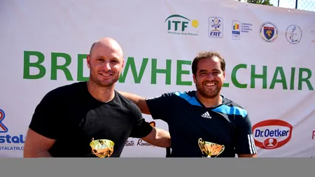 Israelianul Adam Berdichevsky a câștigat prima ediție a BRD Bucharest Wheelchair Tennis Open