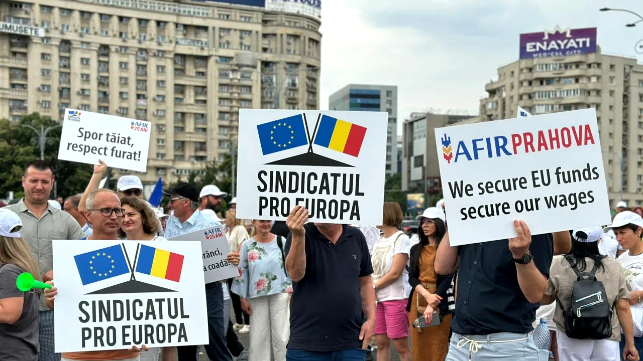 Mii de sindicaliști sunt așteptați să protesteze în fața Guvernului, față de măsurile luate de guvernul Bolojan