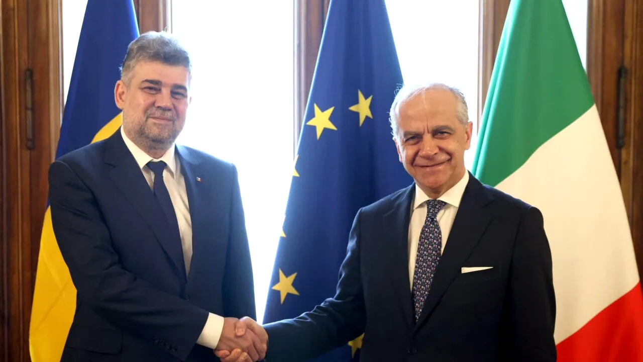 Marcel CIOLACU, întâlnire cu ministrul italian de Interne. „Roma nu împărtășește miopia altor lideri europeni, precum cei din Austria”