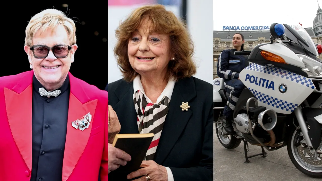 25 Martie, calendarul zilei: Elton John împlinește 79 de ani, Ana Blandiana 84. Ziua Poliției Române